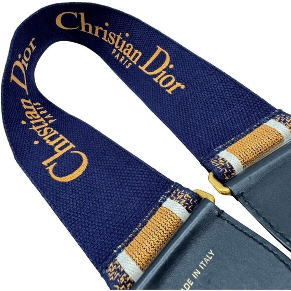 Authentic Christian Dior Embroidery Shoulder Strap Cotton #36635434 - Picture 11 of 12
